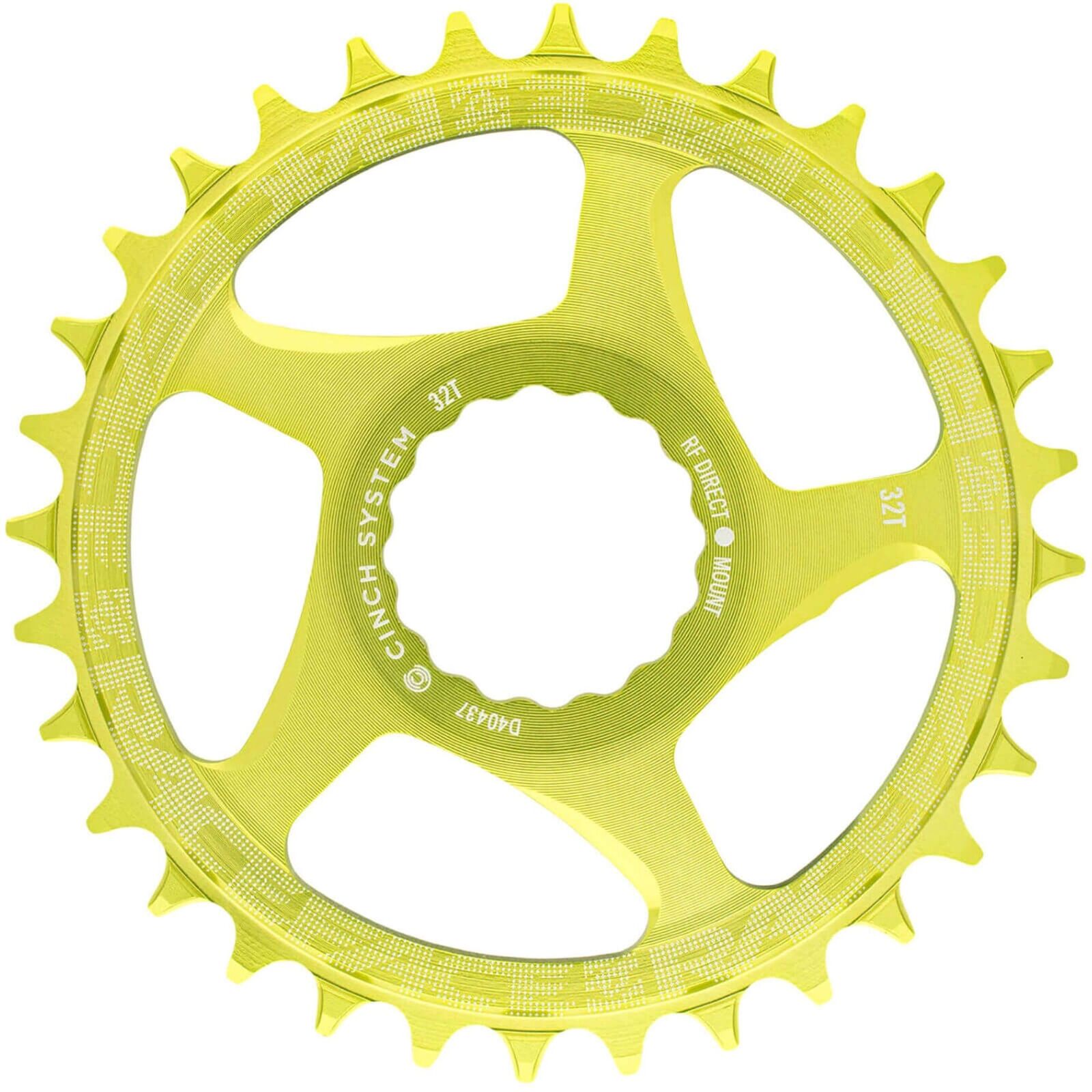 RaceFace - Corona per Mountain Bike, Montaggio Diretto, Colore: Verde 36 denti