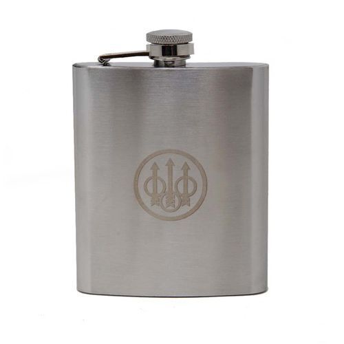 Fiaschetta tascabile per liquore con logo Beretta in acciaio stainless 175ml