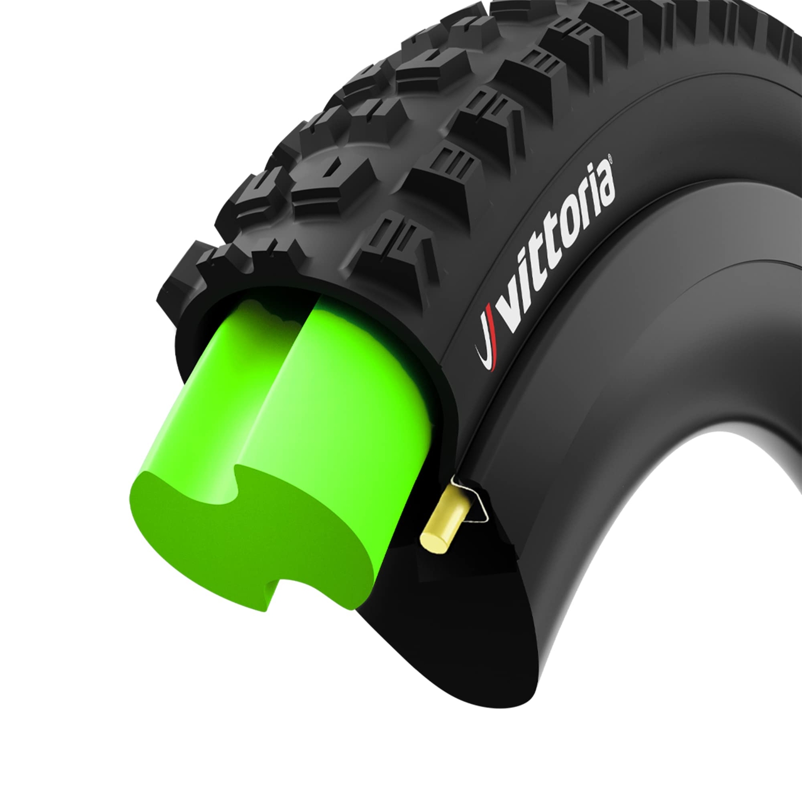 Vittoria Air-Liner Tyre Insert Size M 45mm Green (2.25 - 2.50)