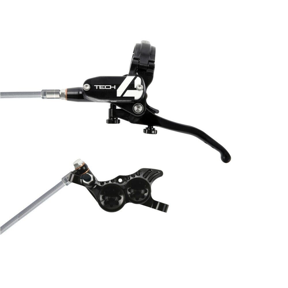 freno a disco anteriore tech 4 v4 4 pistoni nero/nero HOPE freni mtb