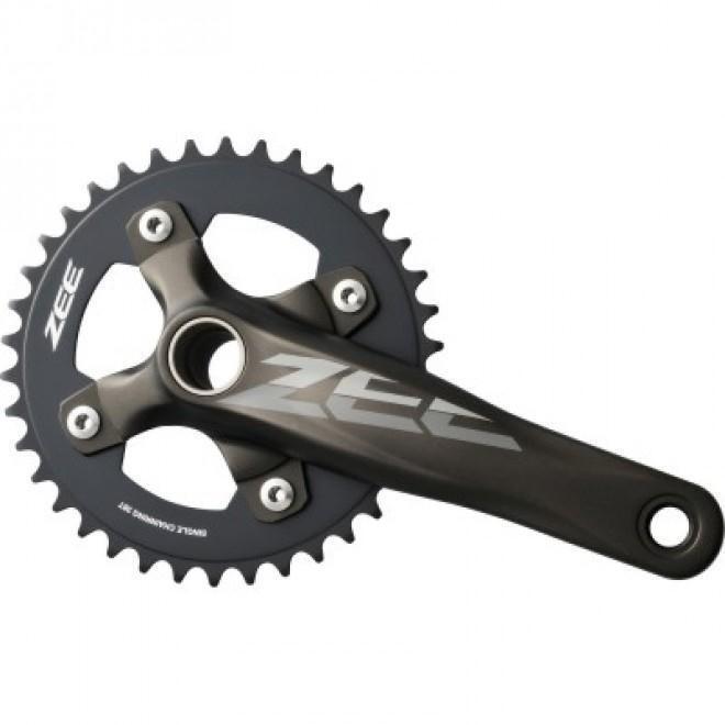 guarnitura zee fc-m645-1 170mm 36t SH-EFCM645CA6X SHIMANO bici mtb