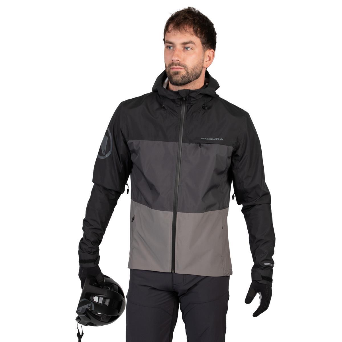 giacca mtb impermeabile singletrack jacket ii nero Endura Abbigliamento