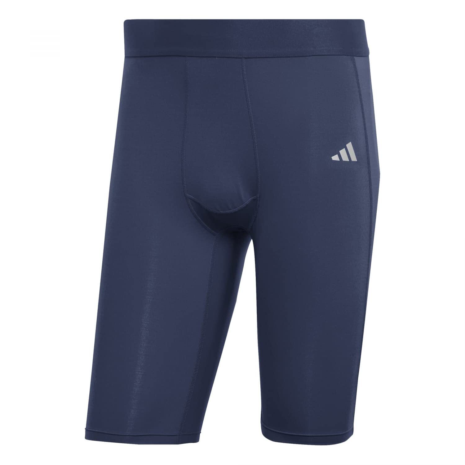 Adidas Uomo Collant (1/2) Tf Shrt Tight M, Team Navy Blue 2, Hp0615, S