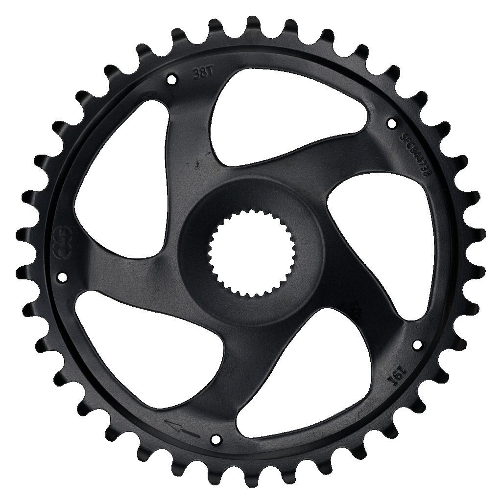 Corona KMC Bosch gen.4 38 denti nero