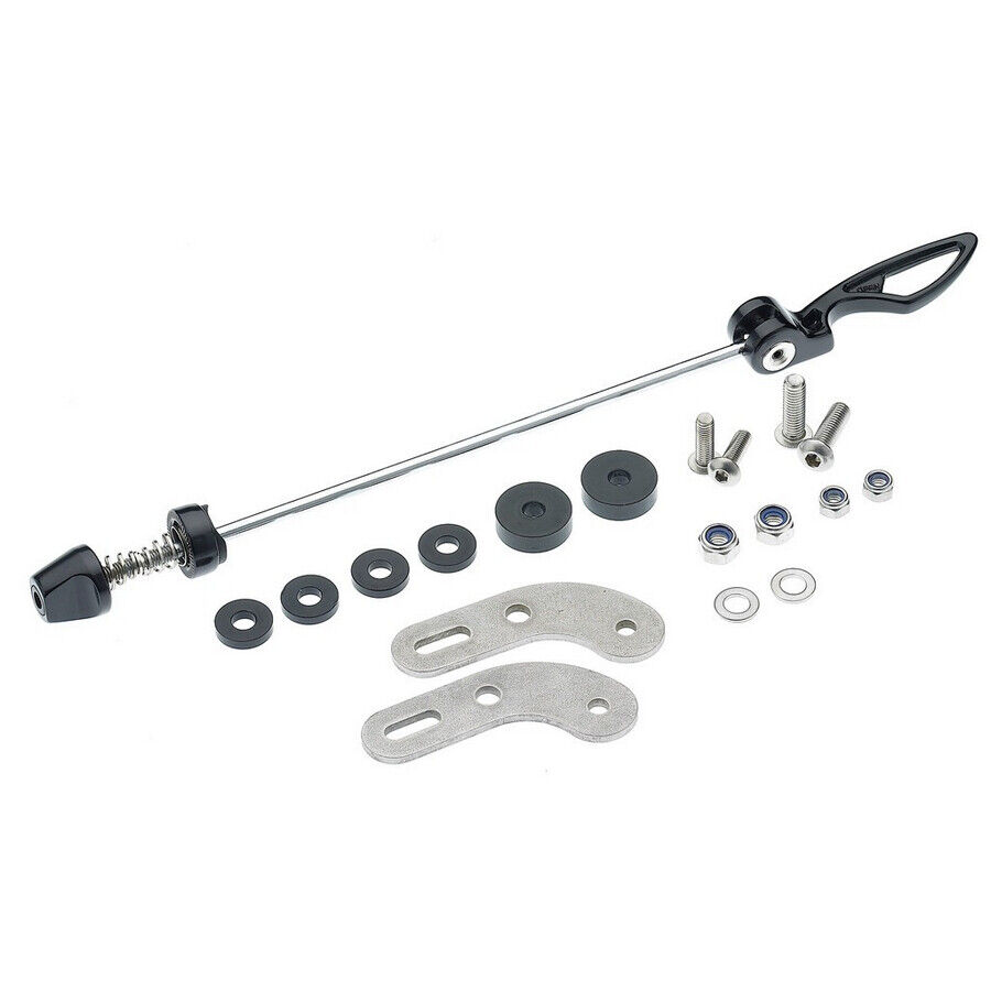 kit adattatore sgancio rapido per portapacchi logo, cosmos, vega Tubus biciclett