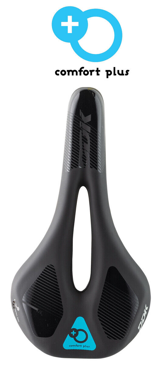 DDK 3736MF Comfort Plus - Sella per Mountain Bike, Unisex, Colore: Nero