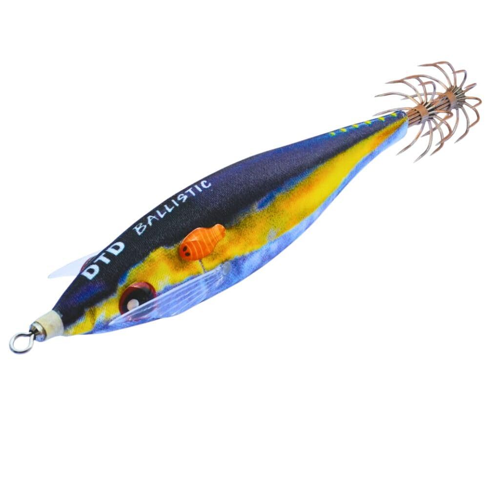Artificiali squid eging dtd ballistic real fish