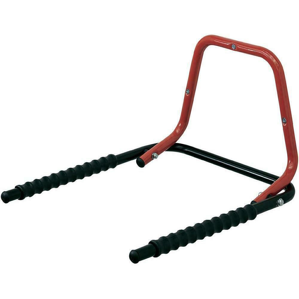 Portabici da Muro Parete Supporto Porta Bici 2 Biciclette Pieghevole Gommato