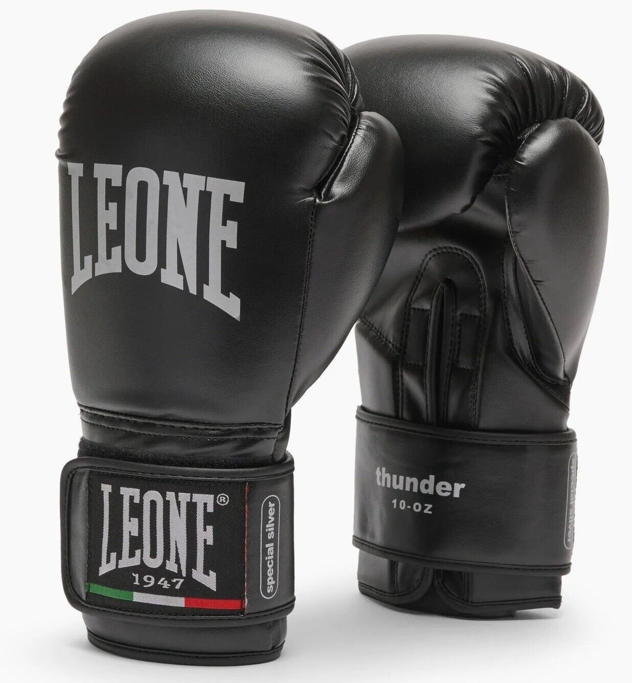GUANTONI DA BOXE LEONE  10oz Colore Nero GN383 BOXE KICK THAY GLOVES GUANTI