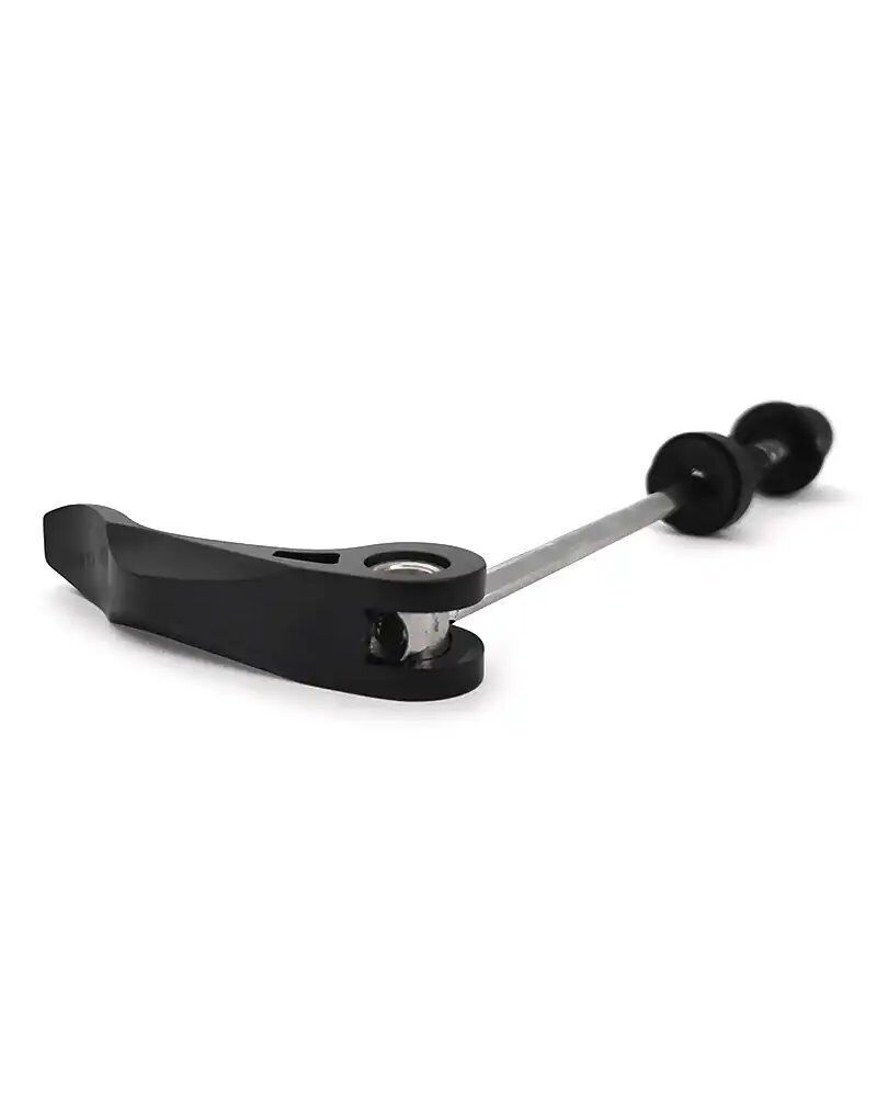 TranzX Sgancio Rapido Ruota Anteriore CR-MO 110mm Alluminio, Nero