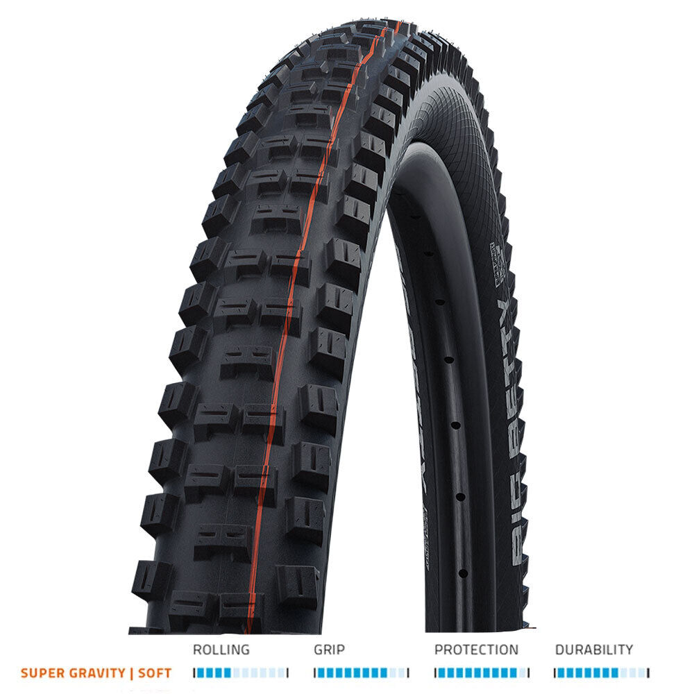 Schwalbe Big Betty Evo Faltreifen // 65-584 (27,5x2,6') Super Gravity Nero