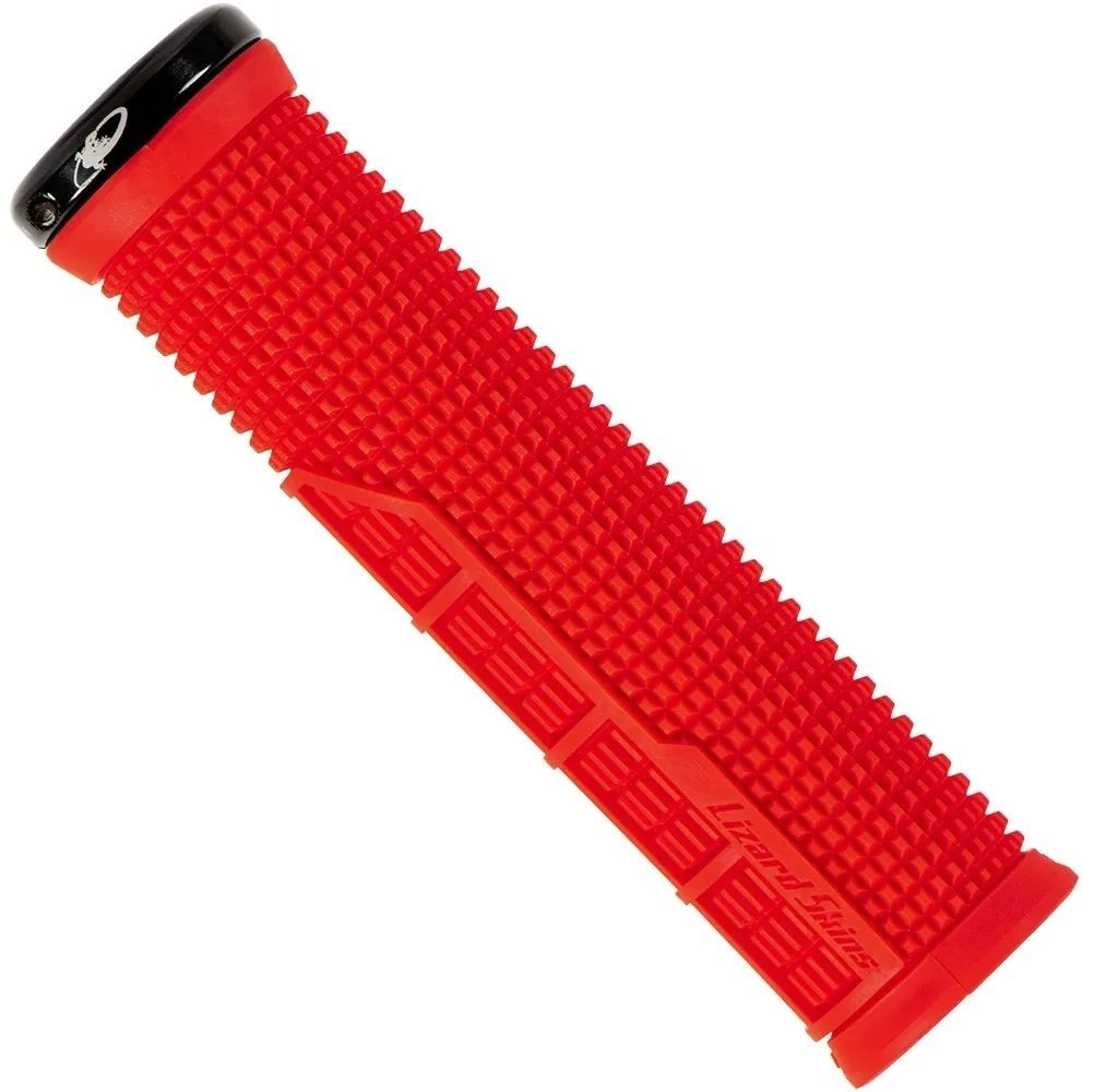 Manopole Lizard Skins Machine, Rosso, c/Anello di Blocco