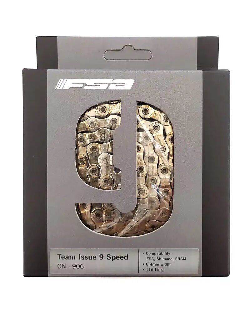 FSA Catena CN-906 Team Issue 116 Maglie 9v + Falsa Maglia