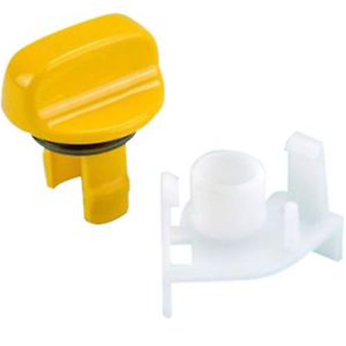 Pulsante Risciacquo Cassetta Wc Giallo Thetford C2/3/4 2374378