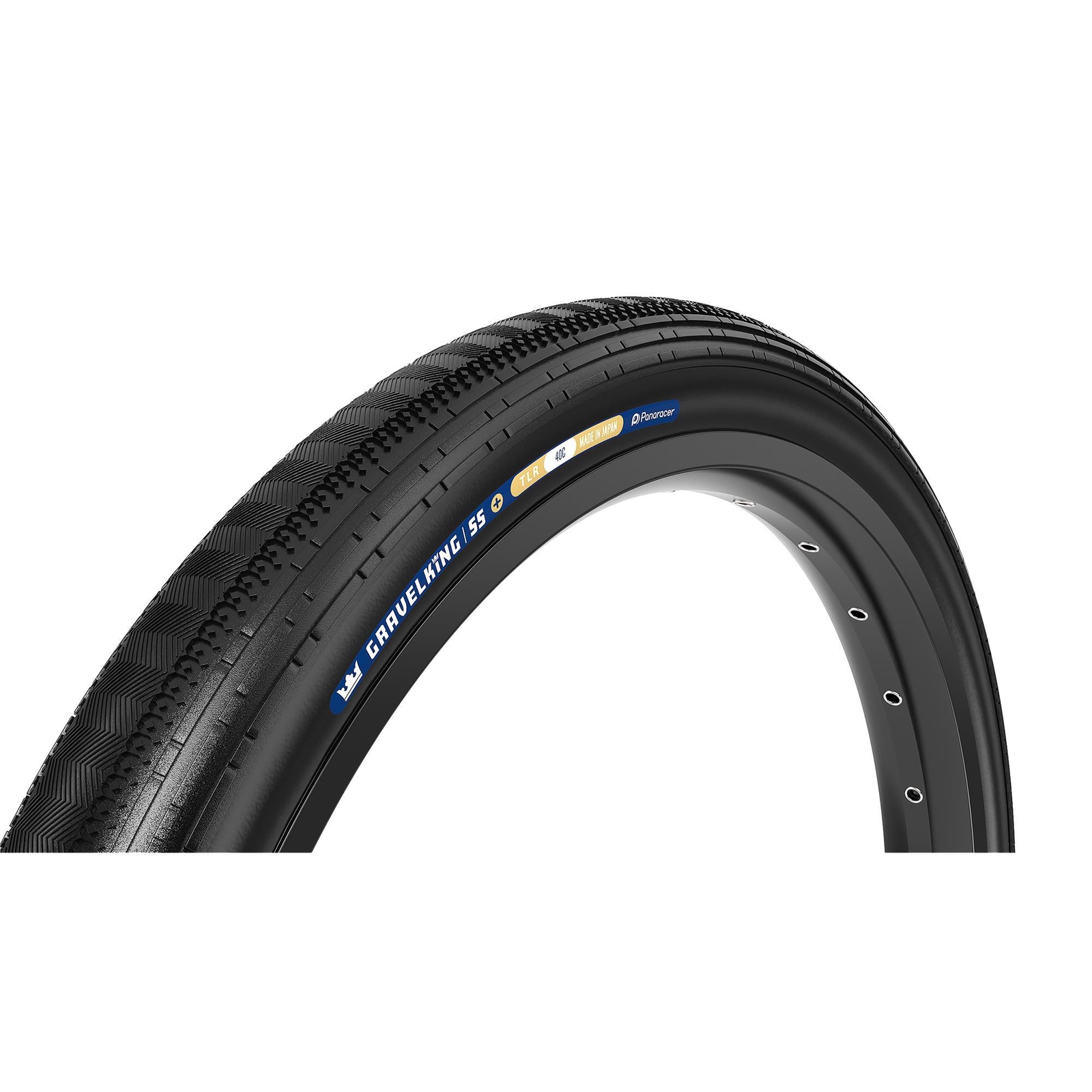Panaracer Gravelking SS Plus, Pneumatico Unisex, Nero/Nero, 700X30C