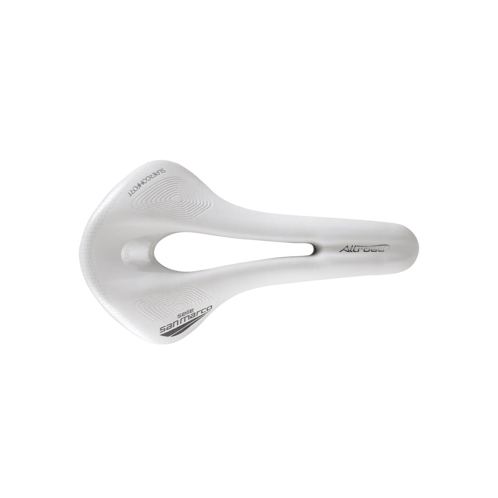 Selle San Marco Allroad Supercomfort Racing Sella, Corsa L3 Grigio ghiaccio.