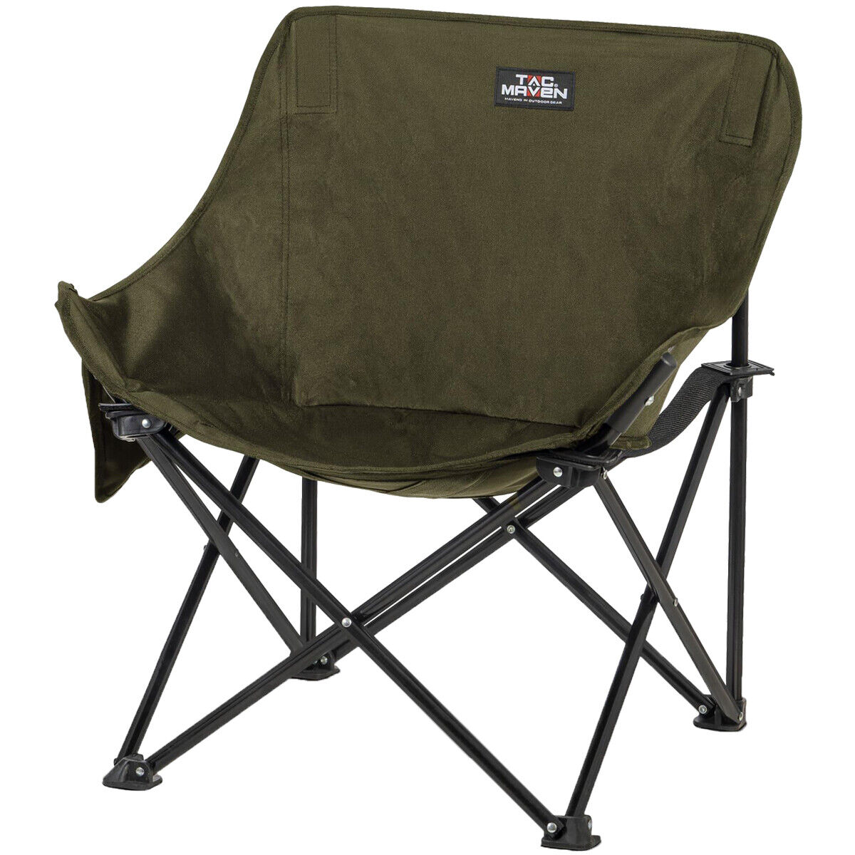 TAC MAVEN Sedia Camp Pieghevole Campeggio Picnic Pesca RAL 7013