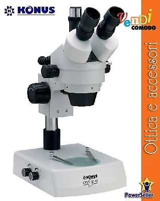 Microscopio stereosc. trinocul. KONUS 7x45 Crystal 5425