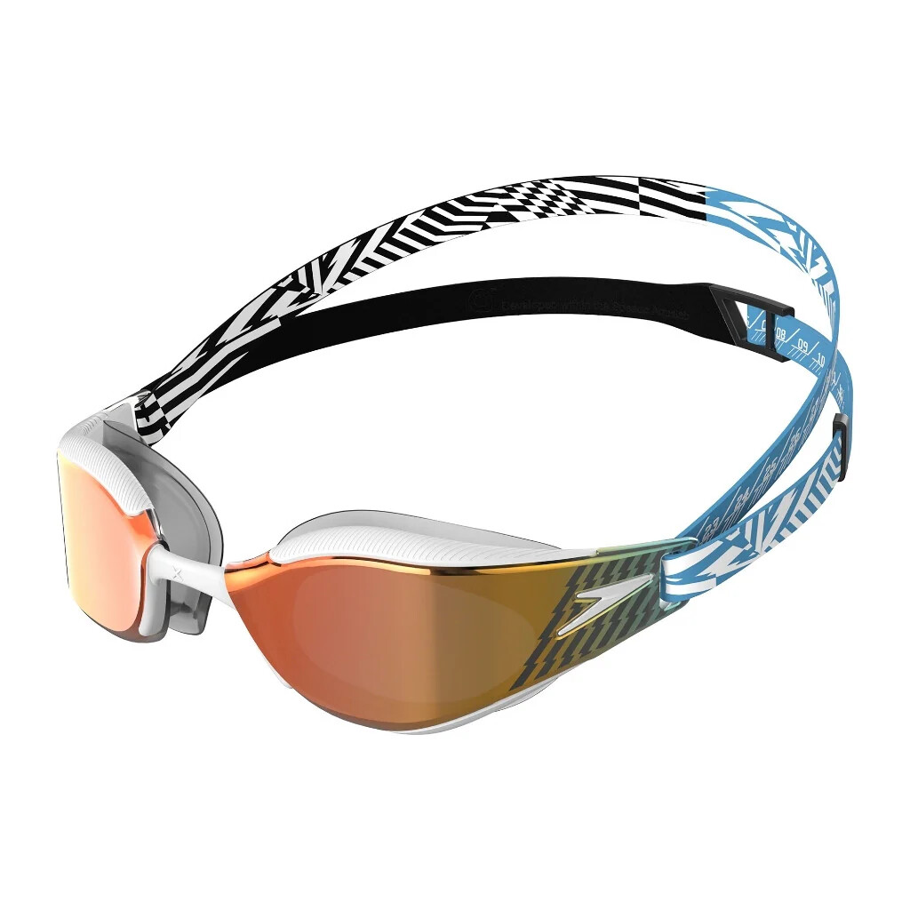 Speedo Occhialini Nuoto Fastskin Hyper Elite Blue Black