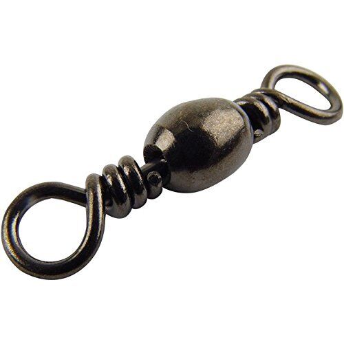 Mustad Mustad MA021-BN (77210) Barrel Swivel sz14 10x10pck