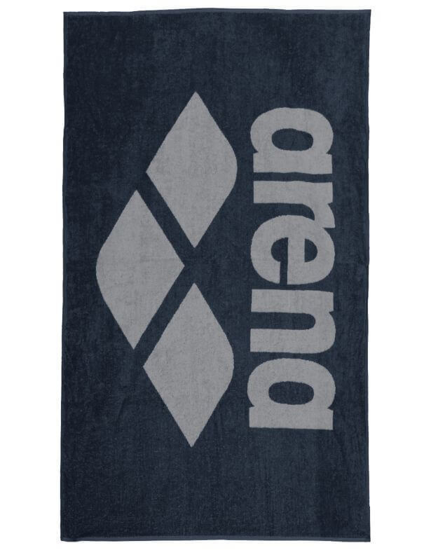 Arena Telo Da Bagno Mare Piscina Navy Grey
