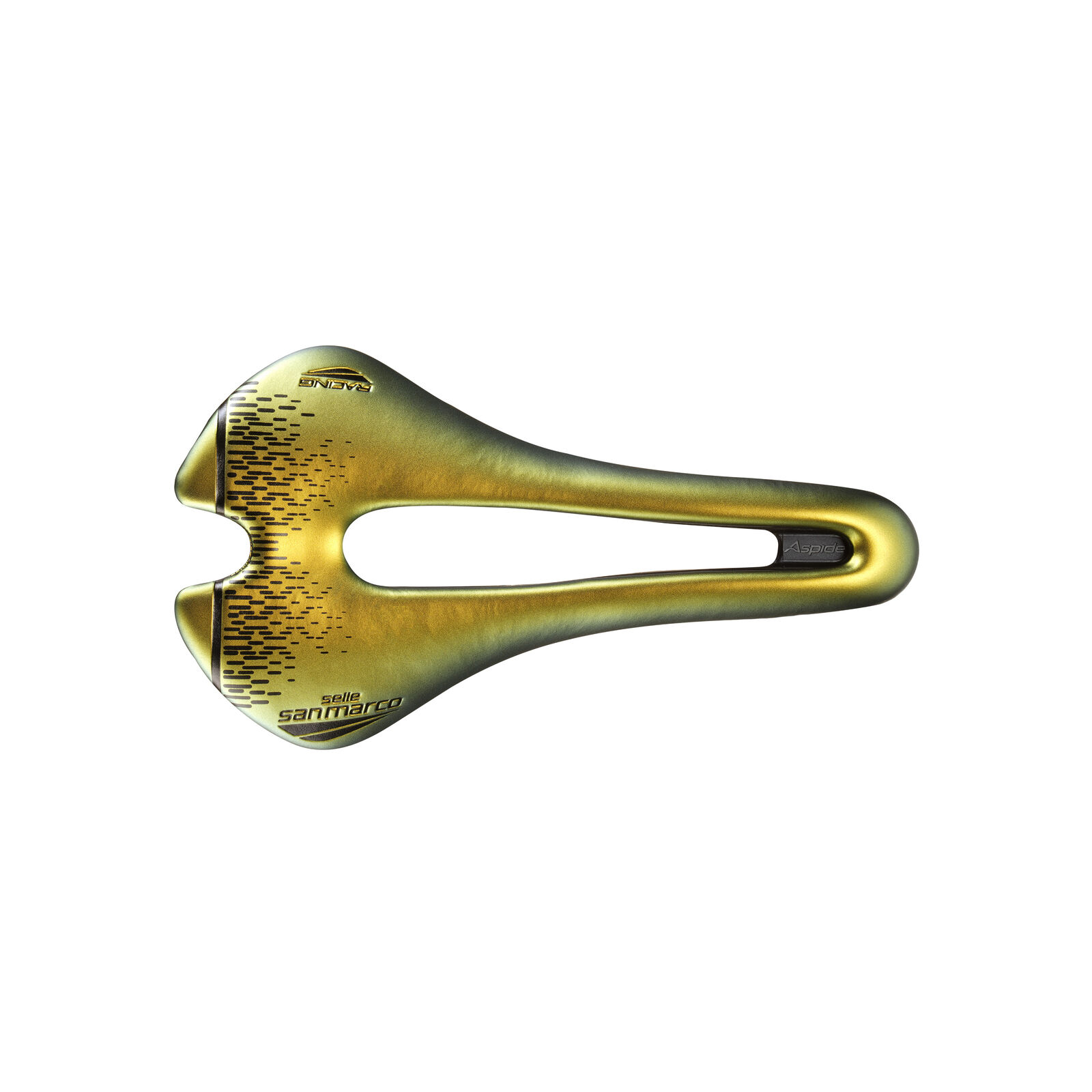Selle San Marco Aspide Short Racing Sella, Corsa L3 Oro iridescente.