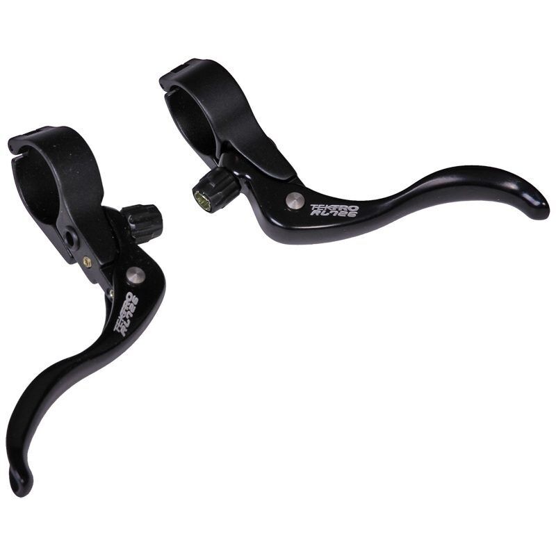 TEKTRO Levier frein ciclocross RL721, la coppia, 31.8 mm, nero