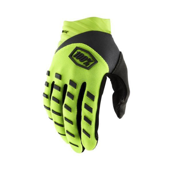 100% Guanti Airmatic, Uomo S giallo.