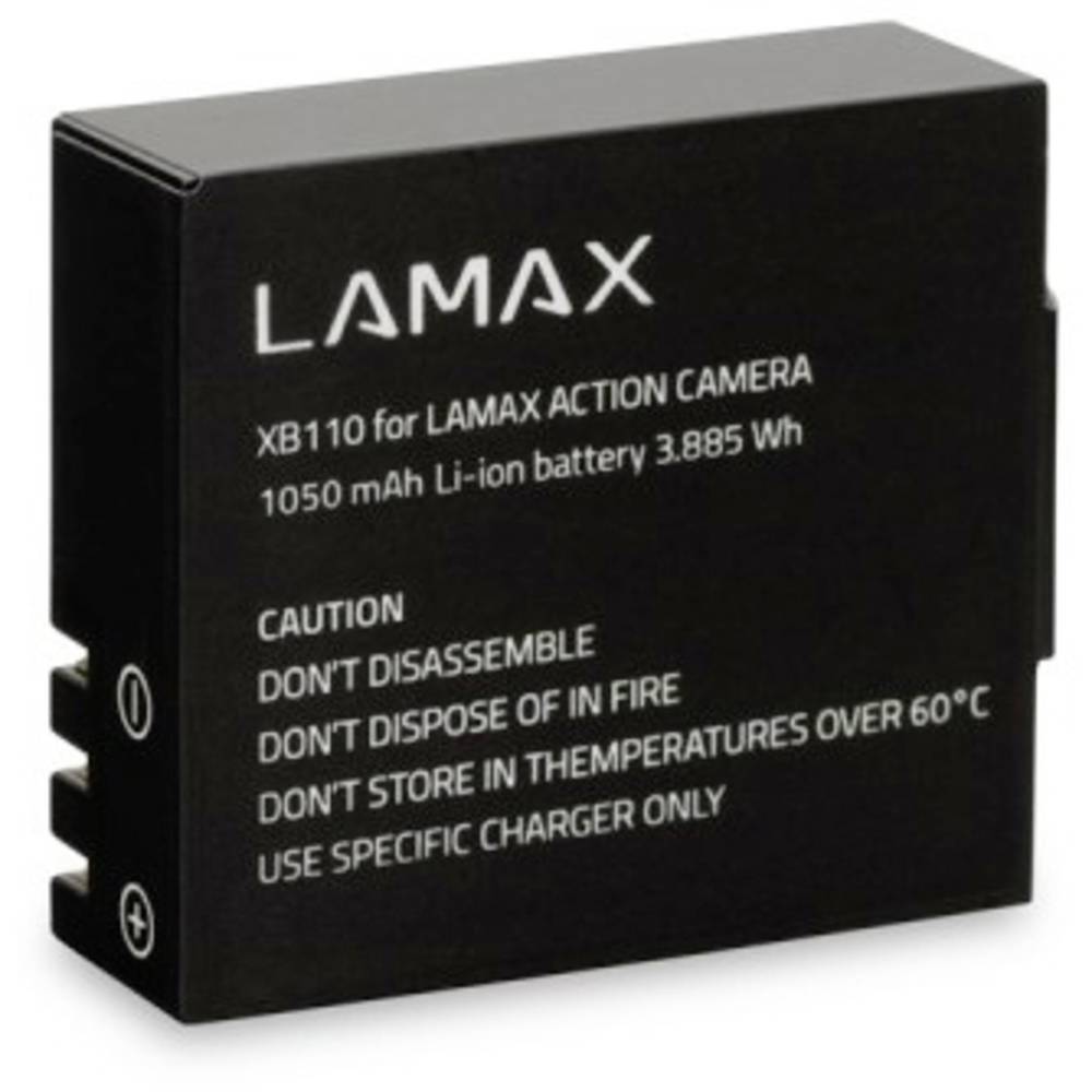 Lamax LMXBATX Pacco batterie Lamax X3.1 Atlas, Lamax X7.1 NAOS, Lamax X8.1