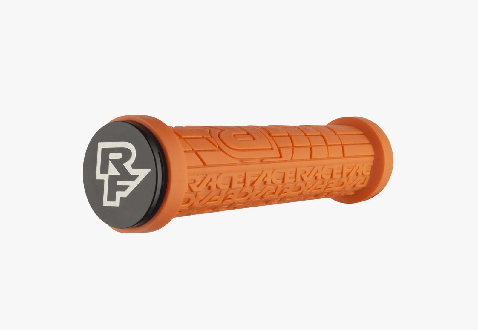 RaceFace Grips Chester 34Mm, Nero/Arancia
