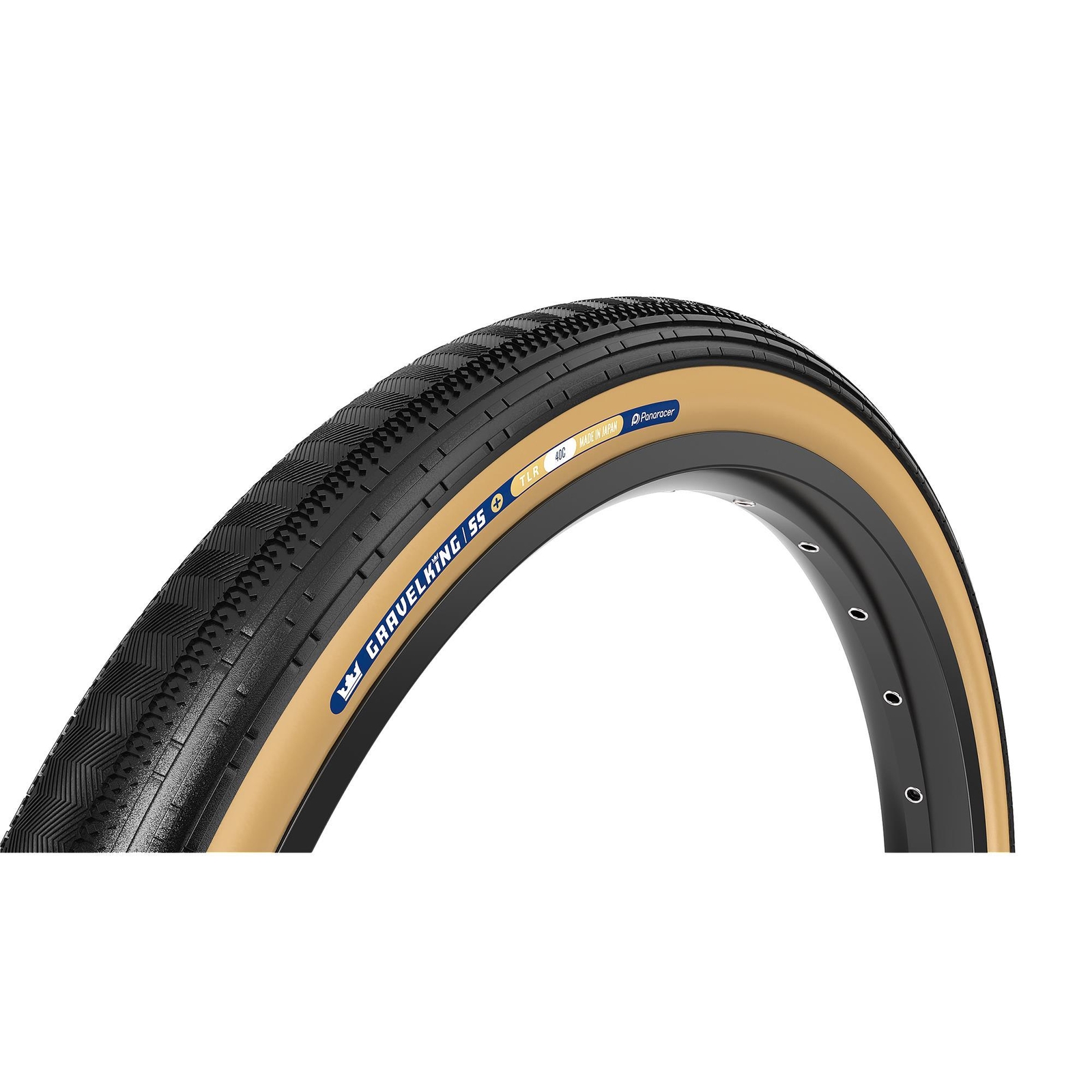 Panaracer Gravelking SS Plus, Pneumatico Unisex, Nero/Marrone, 700X30C