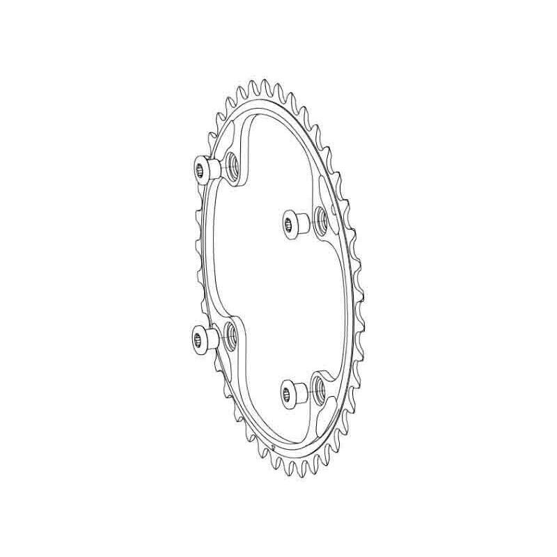 corona chorus / record / super record 36d 11v CP362 CAMPAGNOLO guarnitura