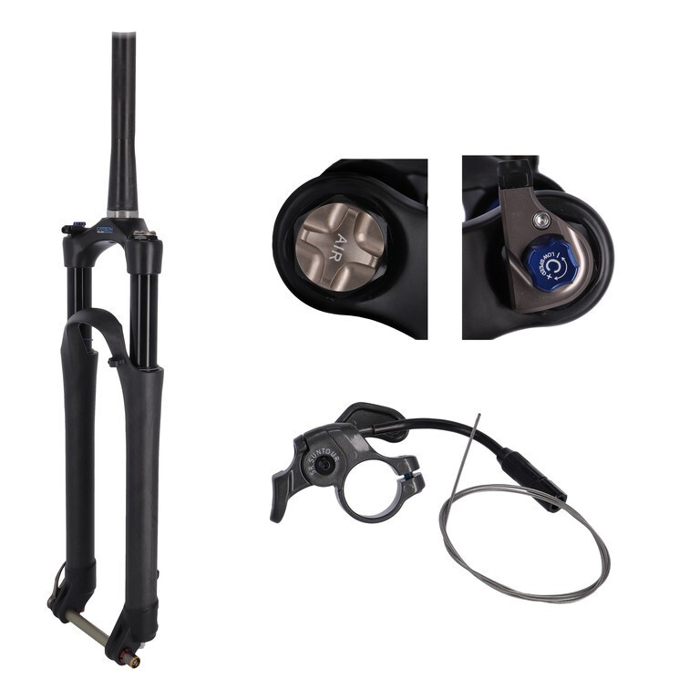 Forcella ammortizzata SR Suntour Axonwerx RL-RC 29" Ti Carbon - 100mm