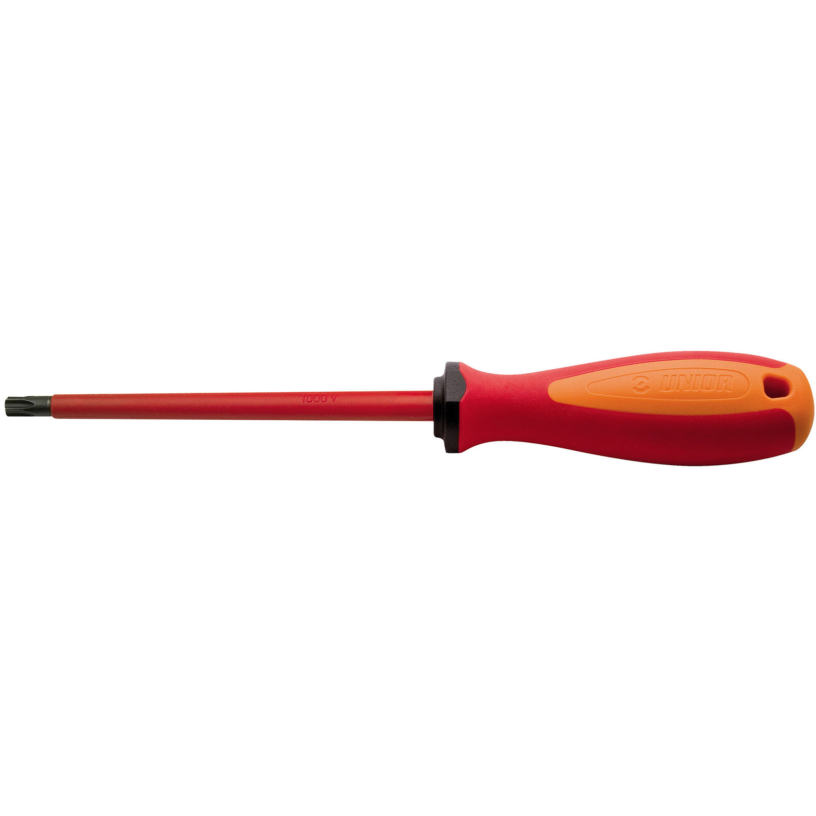 Unior Cacciavite per utensili TBI con profilo TX e foro, rosso, 25