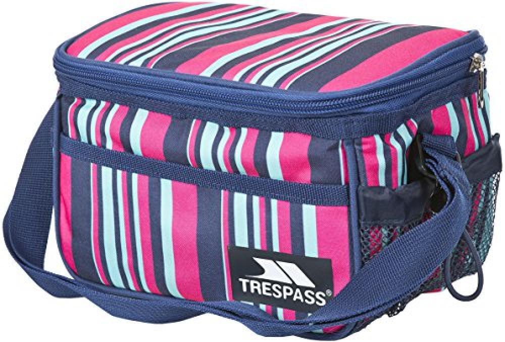 (TG. One Size/3 Litre) Trespass Nuko Cool Bag-Lemon Grass Stripe, Small, Unisex,