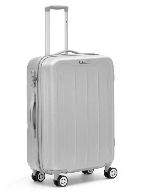 TROLLEY R RONCATO flight trolley 4 ruote 76 cm tsa ARGENTO GRA  scelta=P ARGENTO