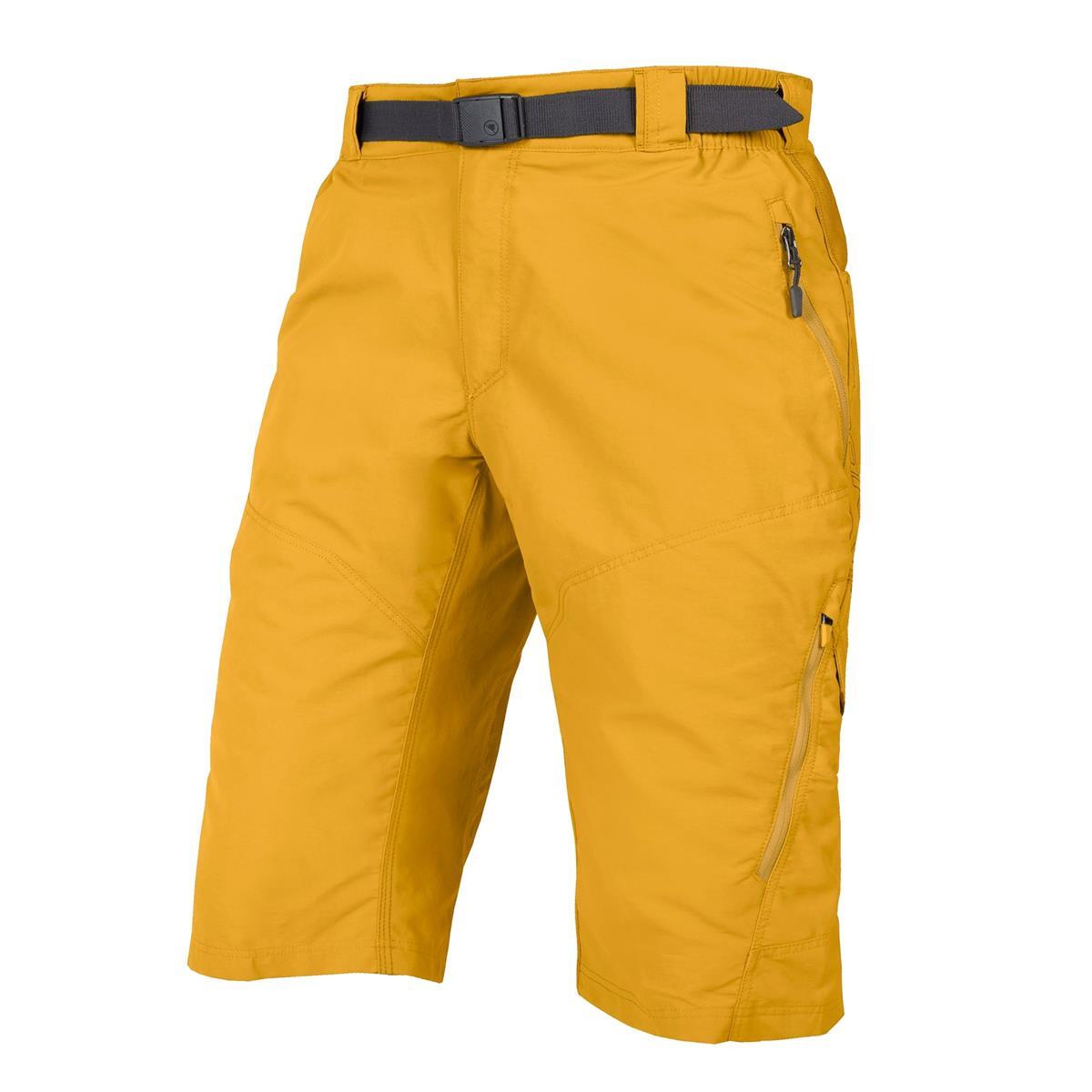 pantaloncini hummvee short con fondello giallo Endura Endura ciclismo