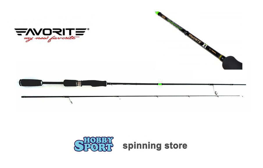 CANNA FAVORITE X1 802M SPINNING  244 CM 12-35 GR IN CARBONIO 2 SEZ.
