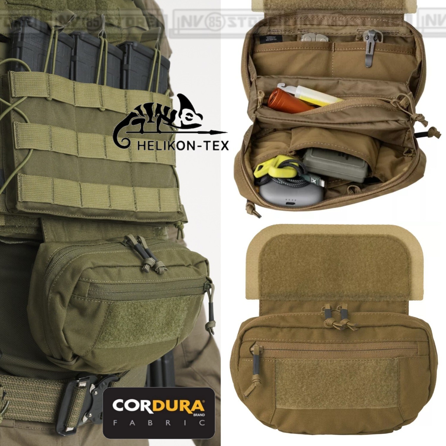 Marsupio HELIKON-TEX Guardian Dangler Drop Down Pouch Tattico Militare COYOTE