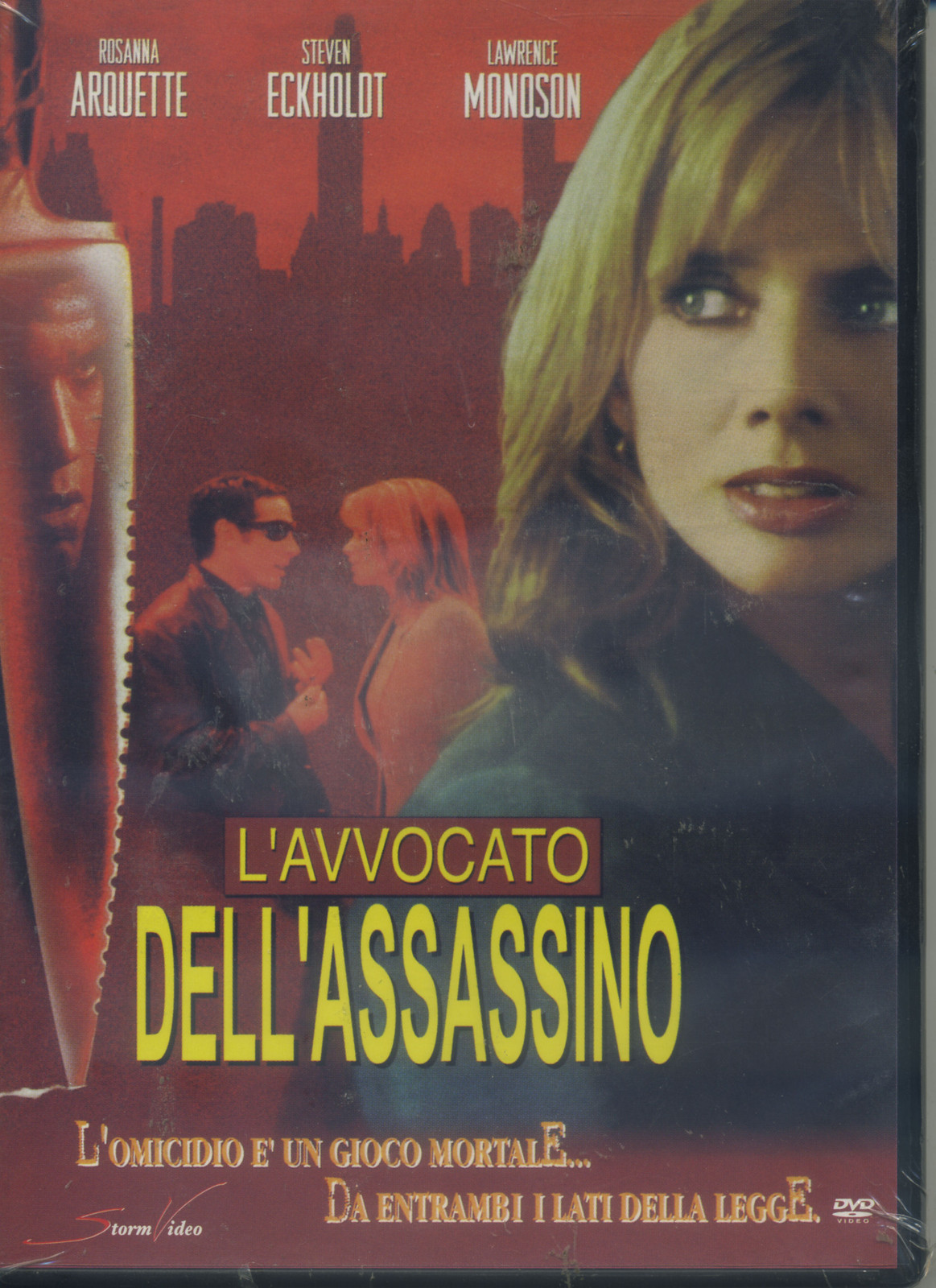 L'AVVOCATO DELL'ASSASSINO con Rosanna Arquette - bollino noleggio - DVD NUOVO