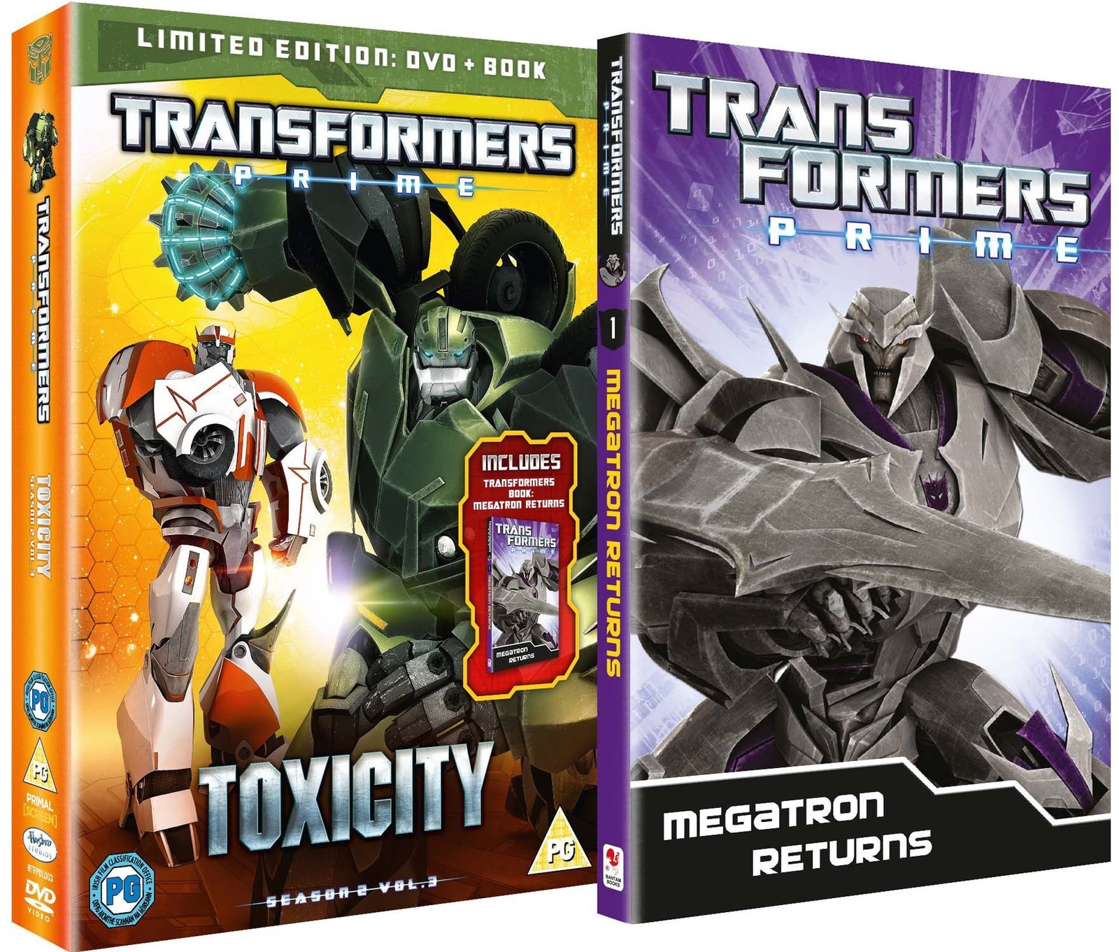 Transformers - Prime: Season Two Volume 3 - Toxicity Limited Edition (DVD)