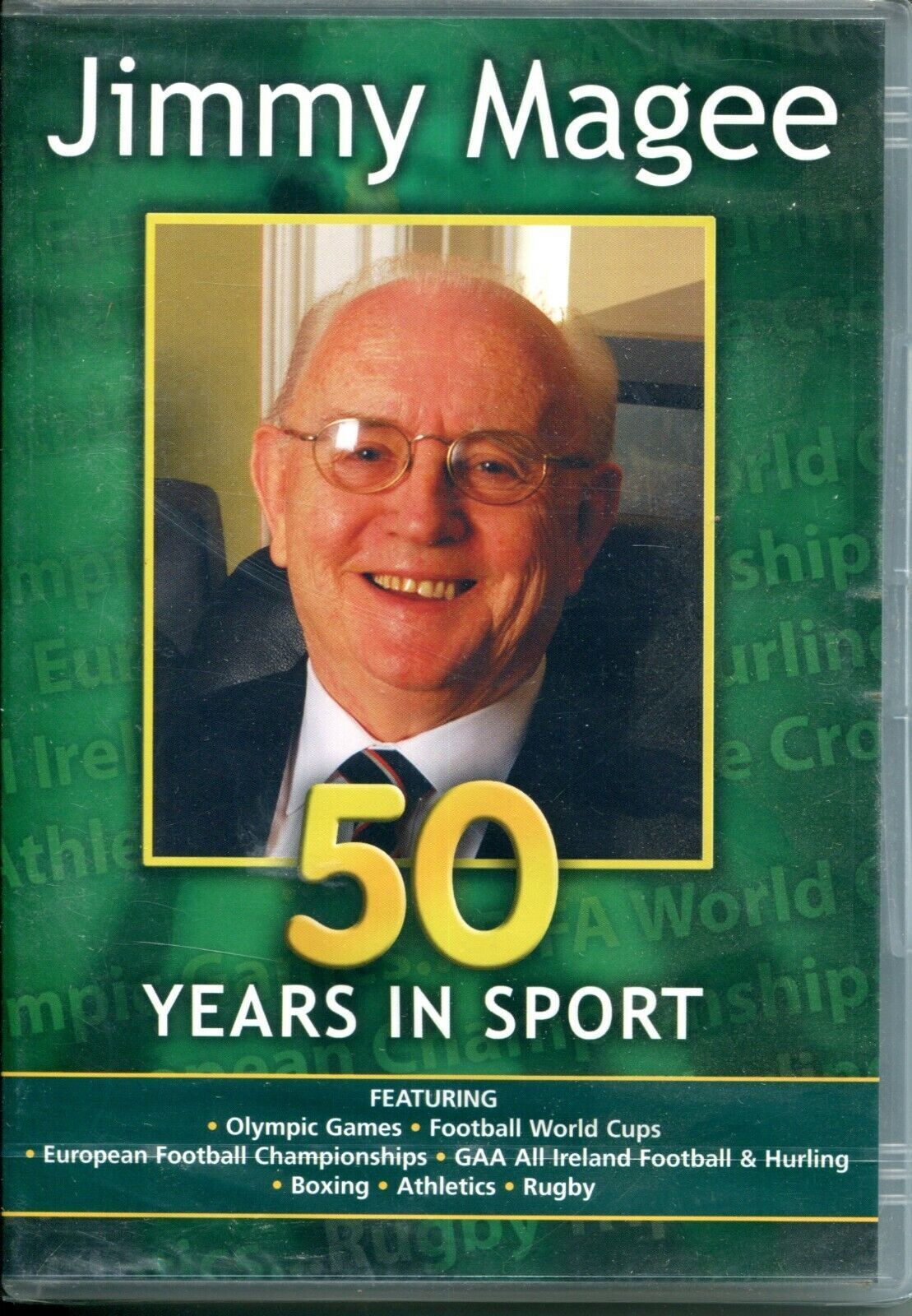 Jimmy Magee - 50 anni di sport DVD GAA, RUGBY, CALCIO, BOXE ATLETICA