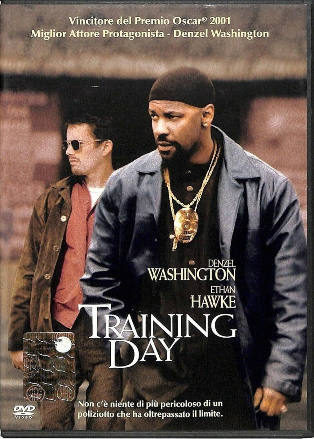 Dvd TRAINING DAY con Denzel Washington Ethan Hawke nuovo sigillato 2001