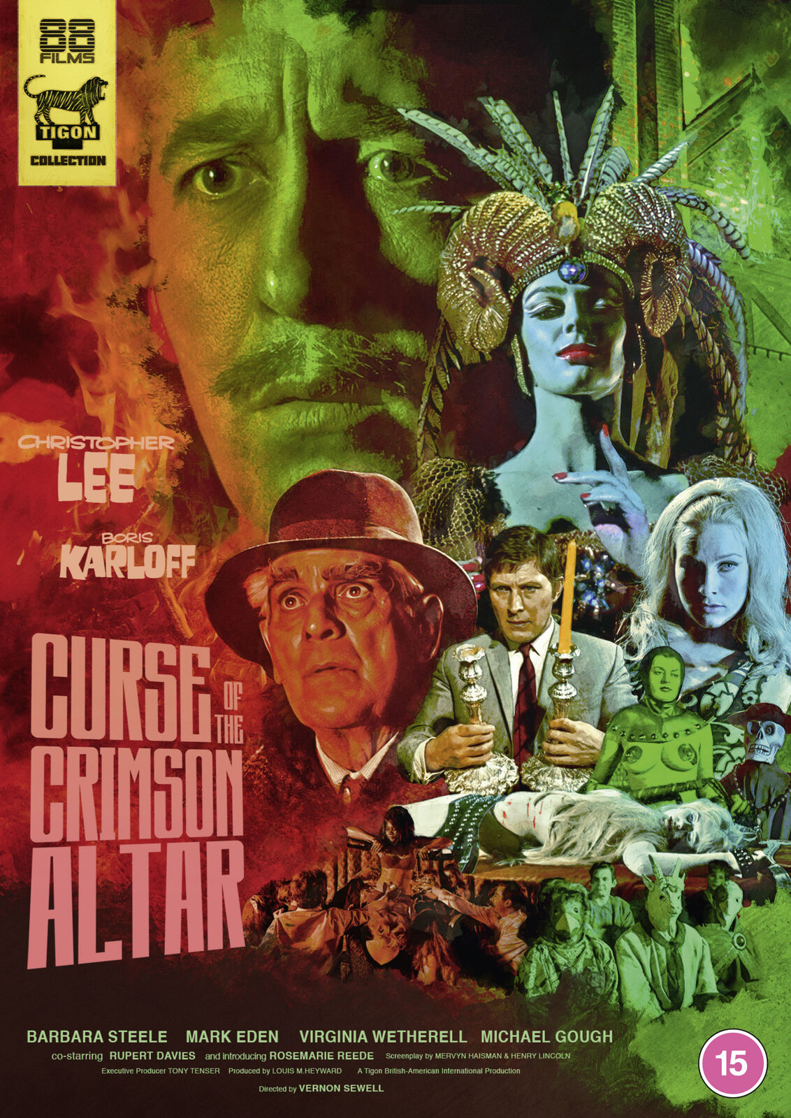 The Curse of the Crimson Altar (Blu-ray) Henry Lincoln Jerry Sohl Mervyn Haisman