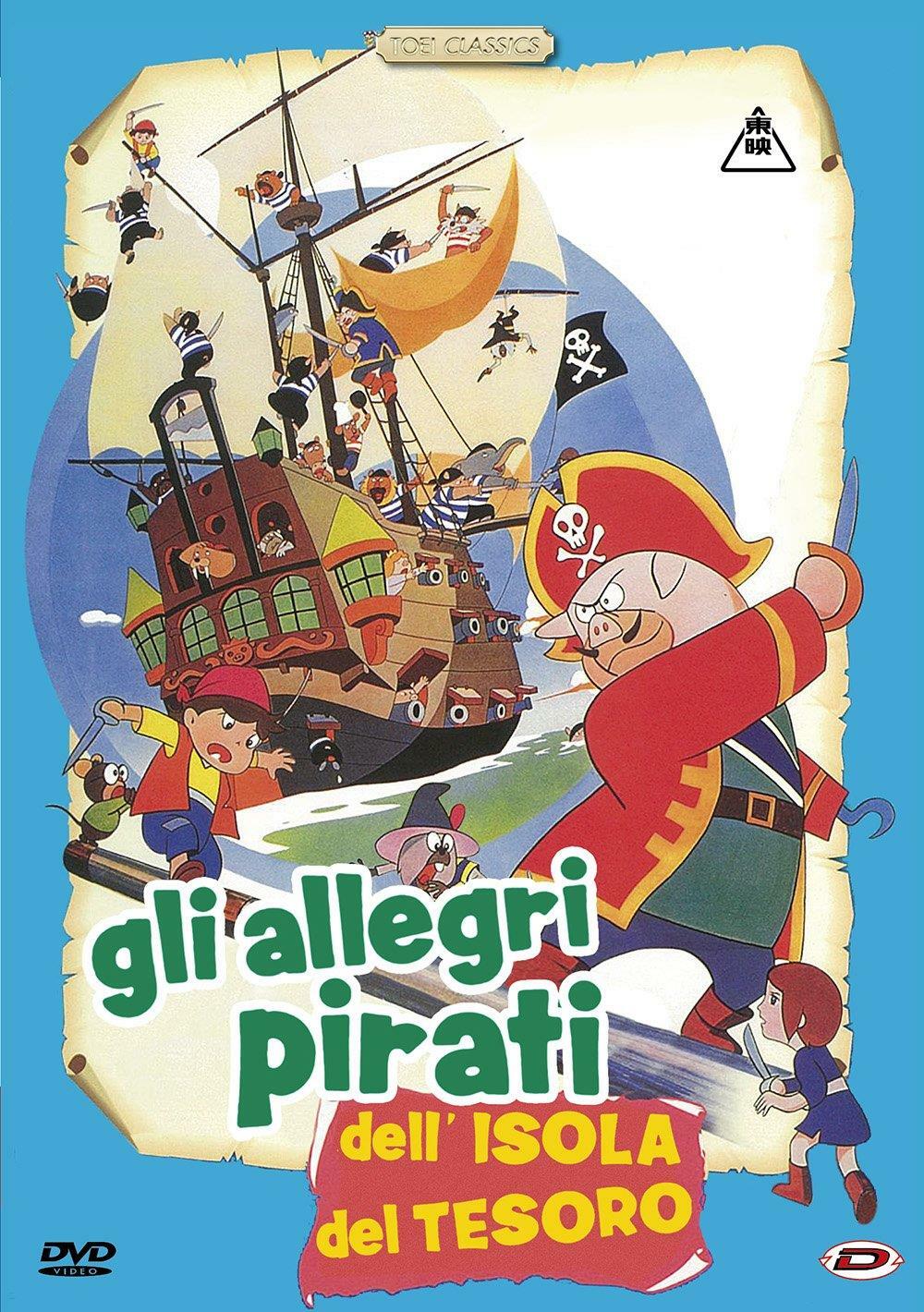 Allegri Pirati Dell'Isola Del Tesoro (Gli) (Regione 2 PAL) - Hiroshi Ikeda