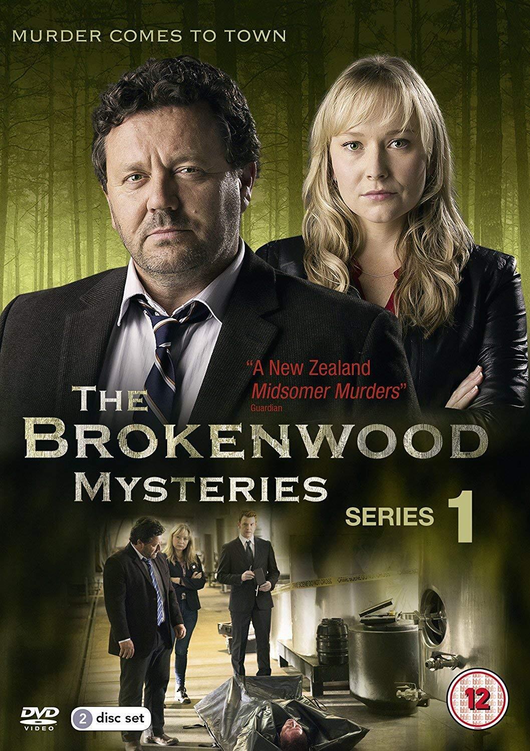The Brokenwood Mysteries: Series 1 (DVD) Neill Rea Fern Sutherland Nic Sampson