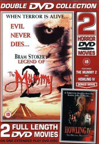 2 Horror Movies: The Mummy 2 & Howling IV (DVD)