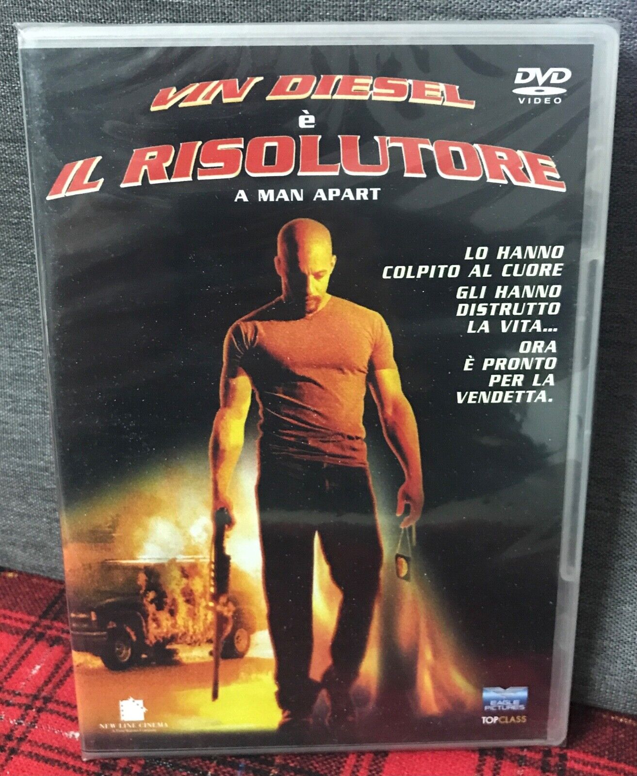 IL Risolutore DVD Nuovo Sigillato Vin Diesel Action Movie A Man Apart