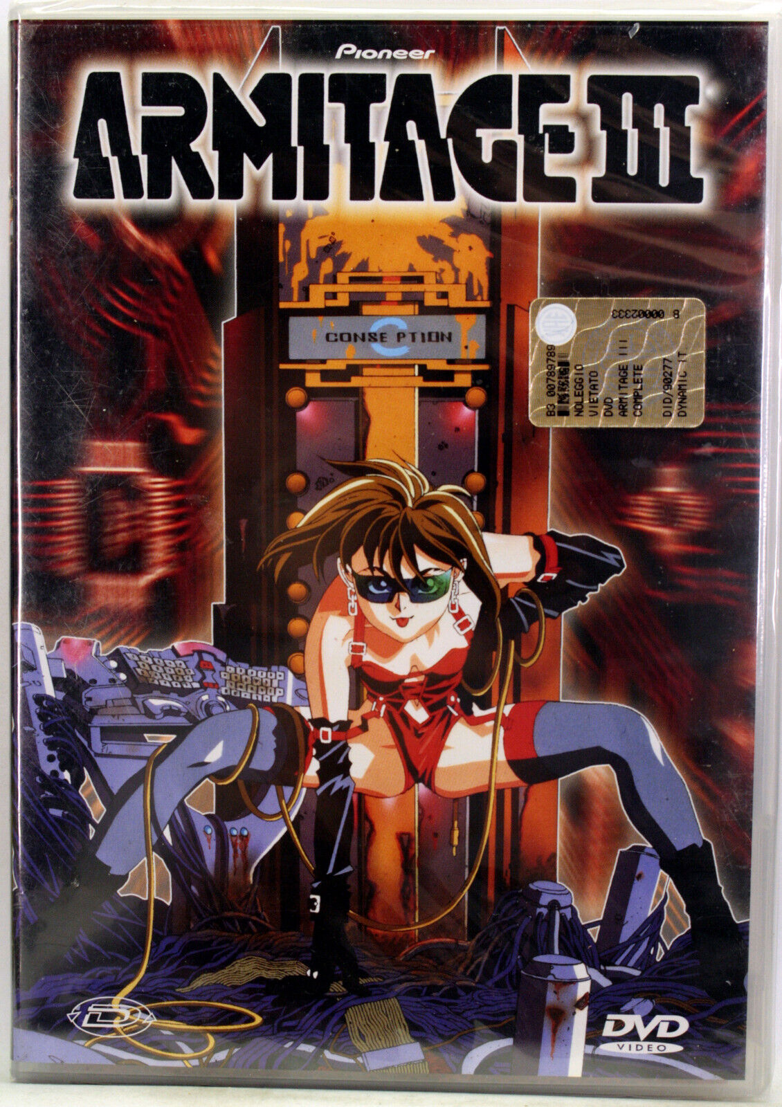 ARMITAGE III ANIME IN DVD NUOVO SIGILLATO MA BOX DANNEGGIATO ED. ITALIANA 85175