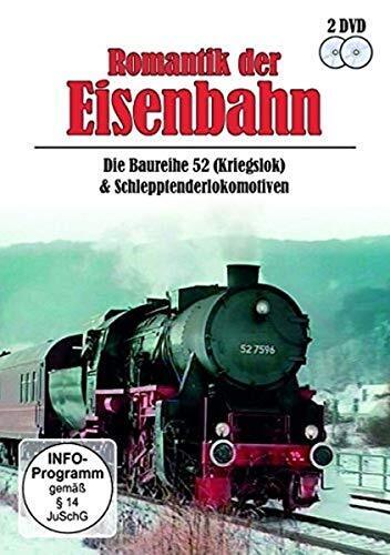 ROMANTIK DER EISENBAHN-DIE BAUREIHE 52 (KRIEGSLOK) & SCHLEPPTENDERLOKO DVD NUOVO